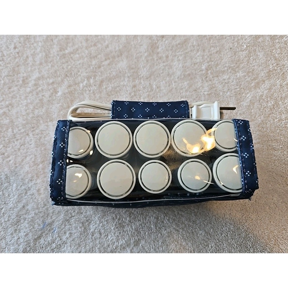 Remington Travel Set 10 Instant Heat Roller Curlers Dance Cheer pageant - Picture 3 of 6